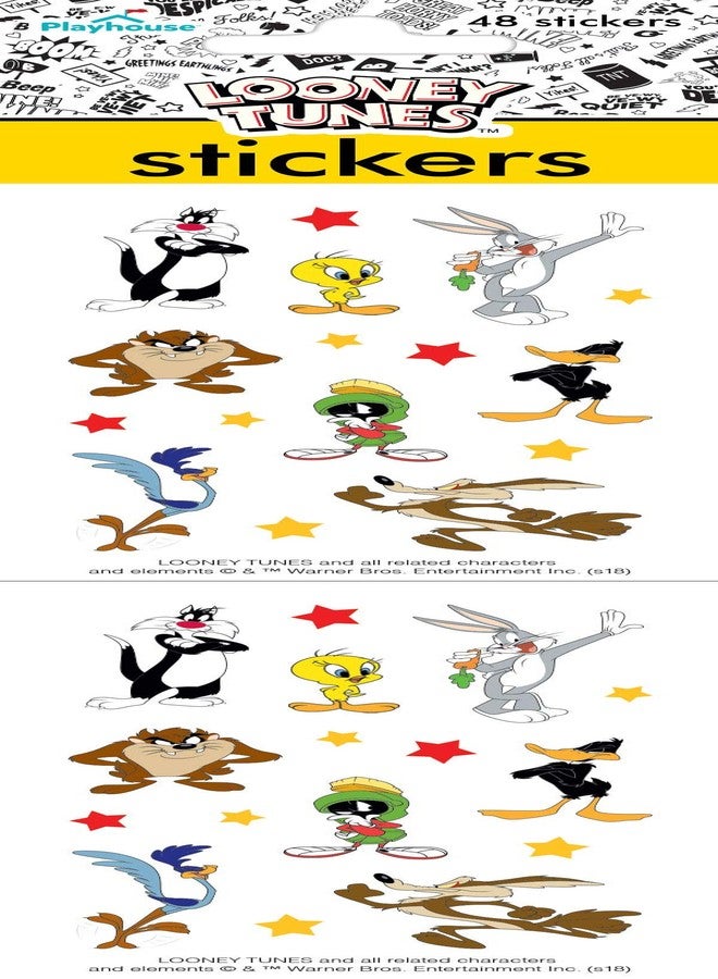 Playhouse Looney Tunes Bugs Bunny and Friends Pack of Three Perforated Sticker Half-Sheets - 1 Pack - Image 5