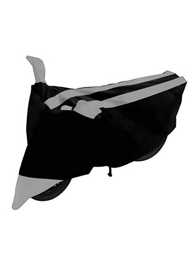 NEXTON Polyester Water Resistant & Dust Proof Bike Cover for Piaggio Vespa (Grey)|Bike Accessories - Image 2