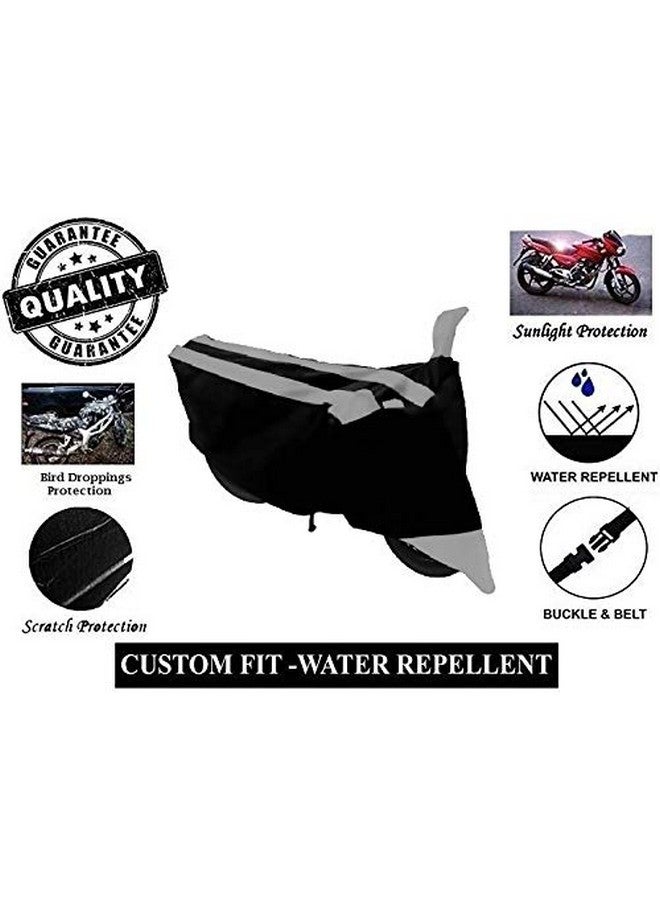 NEXTON Polyester Water Resistant & Dust Proof Bike Cover for Piaggio Vespa (Grey)|Bike Accessories - Image 3