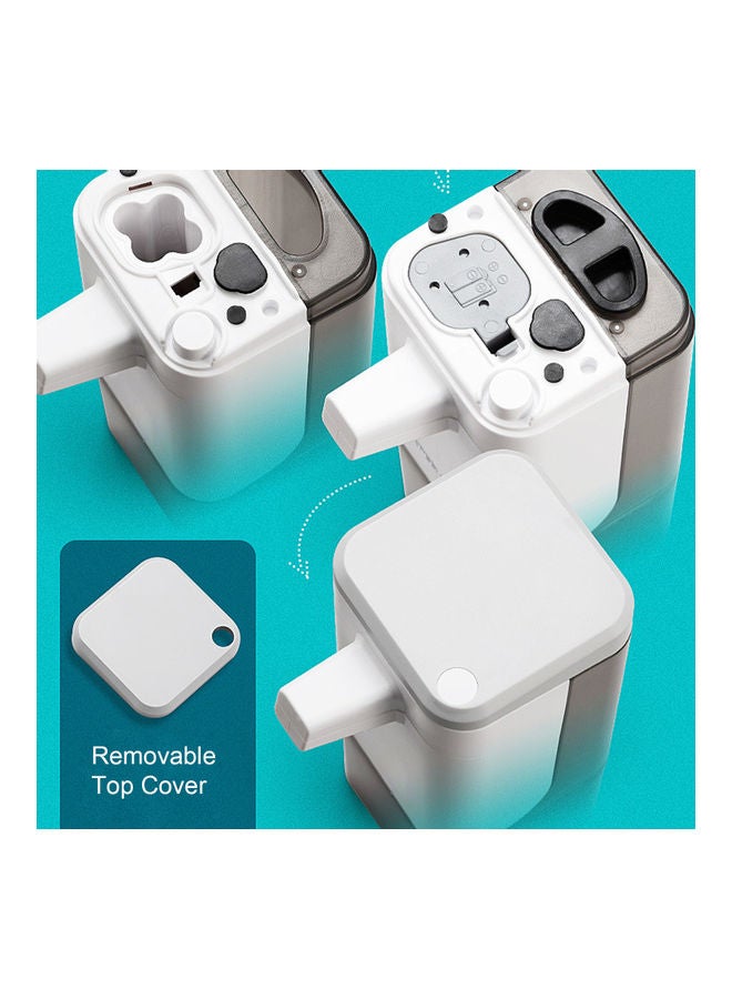 NIBEMINENT Infrared Motion Sensor Touchless Soap Dispenser White/Grey 600ml - Image 3