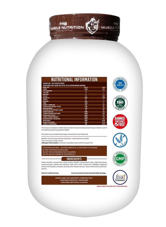 Olympia Elite Whey 2Kg Chocolate - Image 3