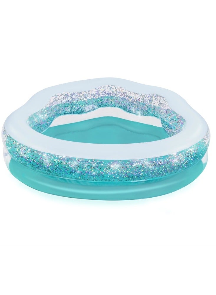 بست واي حمام السباحة للأطفال علي شكل صدفة 150 سم - 52489 - Image 2