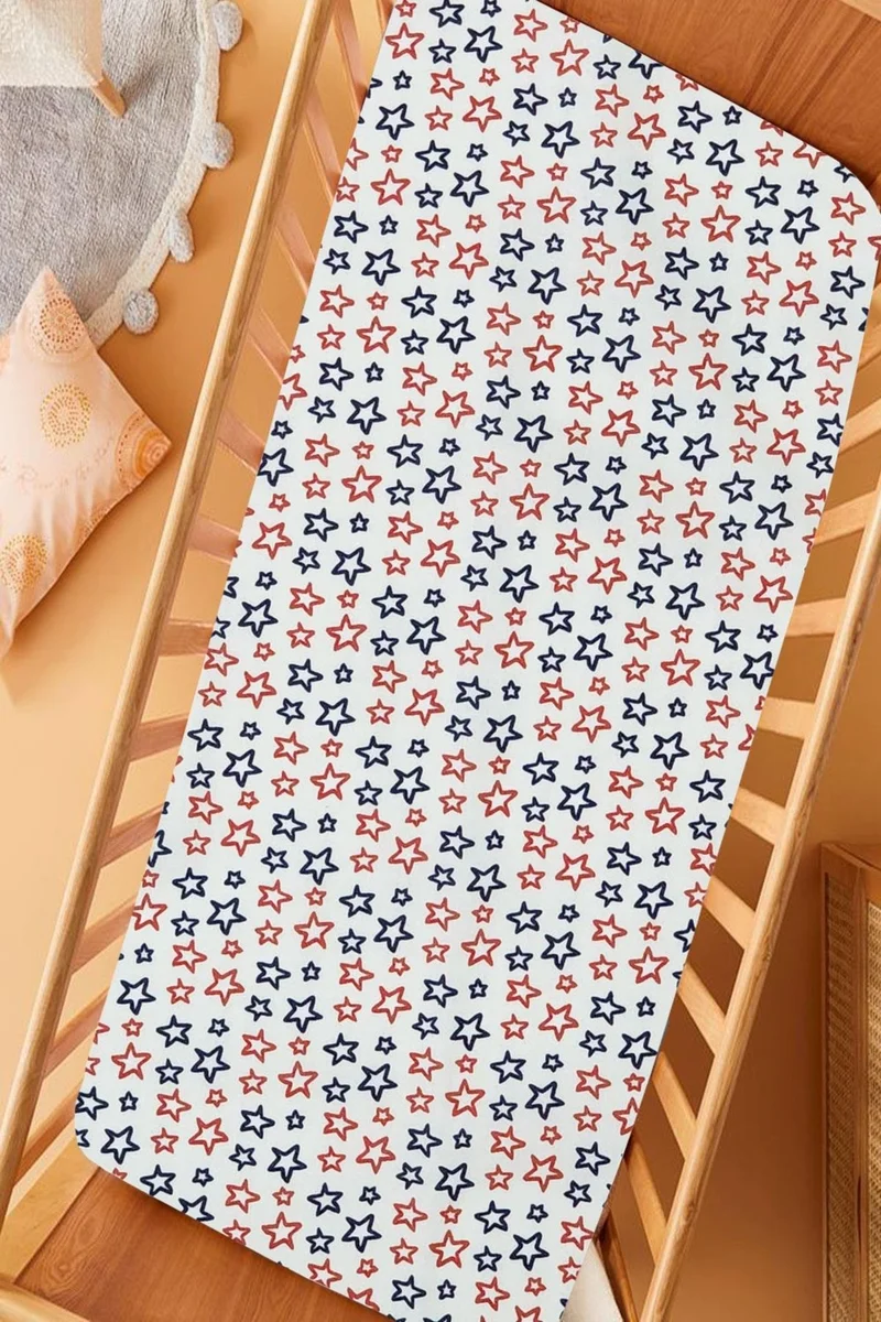 Cotenconcept Ranforce Fabric Elastic 100% Cotton Silky Baby Bedsheet