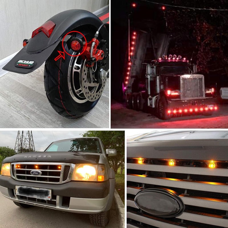 NBWDY 10pc LED Bullet Marker Lights - Image 4