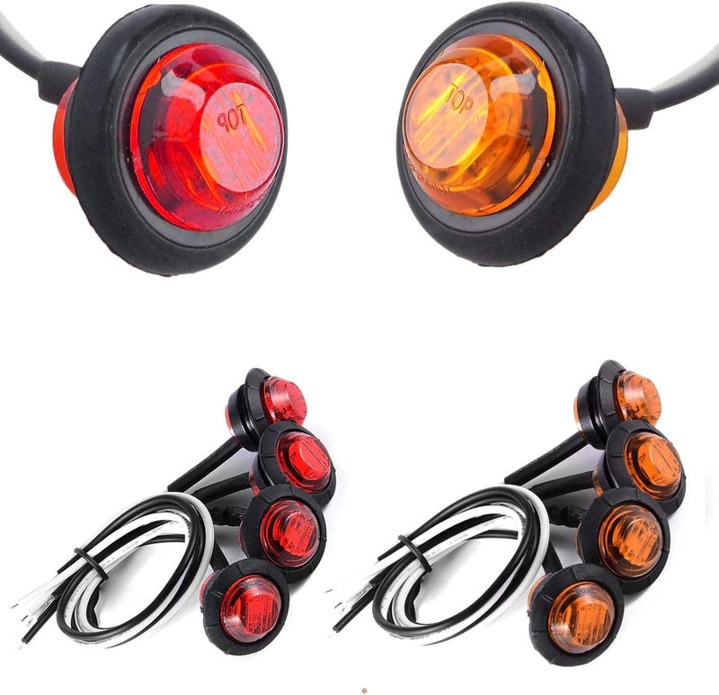 NBWDY 10pc LED Bullet Marker Lights - Image 2