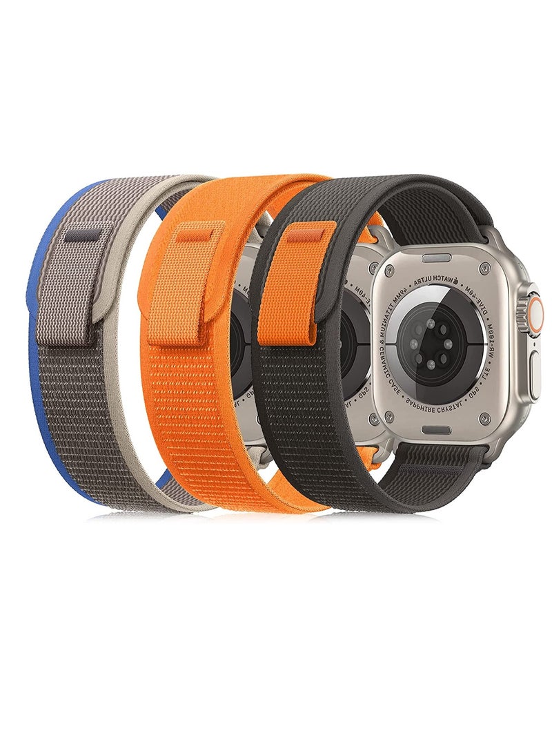 Breathable Elastic Nylon Strap for Huawei Band 8 Sport Watch Band for Men black - Image 2