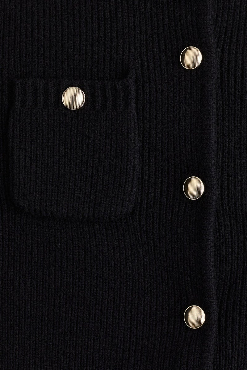 H&M Rib-Knit Wool Cardigan - Image 5