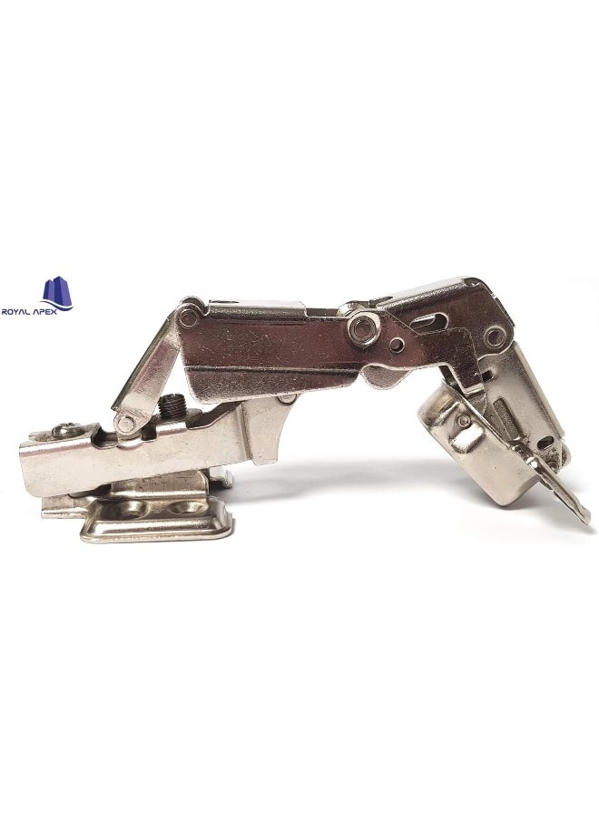 Royal Apex Royal Apex 180 Degree Angle Heavy Duty Adjustable Stainless Steel Cabinet Door Concealed Cabinet Hinge Full Overlay Half Overlay Inset Hinges  - Image 3