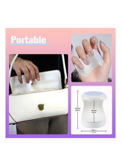 Arabest Mini UV LED Portable Silicone Head Nail Lamp (Blue)  - Image 3
