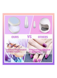Arabest Mini UV LED Portable Silicone Head Nail Lamp (Blue)  - Image 4