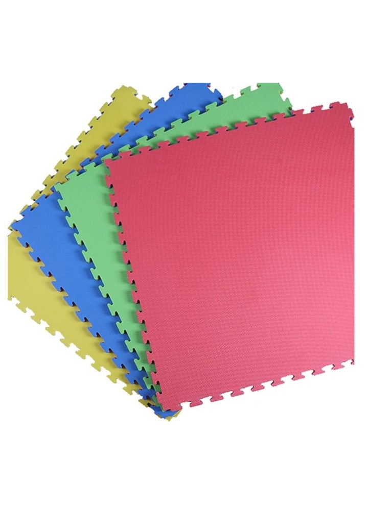 Cool Baby Style Coolbaby Set of 4 Baby Play Mat Eva Foam Kids Rug Puzzle Mat Floor Crawling Mat Kids Rug 60X60 cm Multicolor  - Image 4