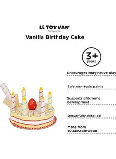 Le Toy Van كعكة عيد ميلاد لو توي فانيلا  - Image 4