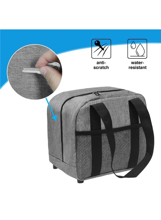 Generic Bowling Ball Bag Bowling Handbag Padded Ball Holder Bowling Bag with Handle Single Bowling Tote for Outdoor Sports Gym - Image 5