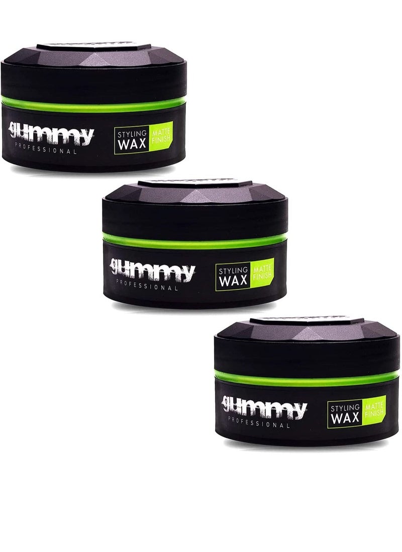 gummy PROFESSIONAL FONEX GUMMY STYLING SOFT HAIR WAX MATTE LOOK FINISH 150ML  - Image 2