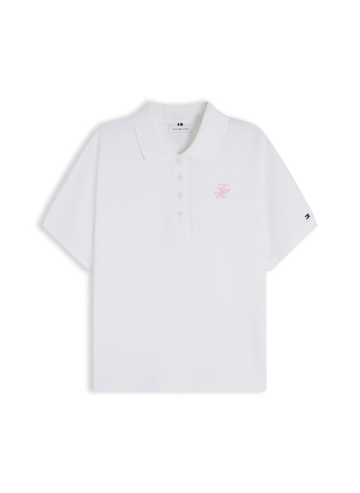 TOMMY HILFIGER Regular Fit Logo Embroidery Polo Shirt - Image 5