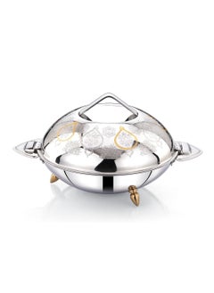 BLACKSTONE Stainless Steel Hotpot Taif Luxury Style Casserole 24cm-1500ml  - Image 1