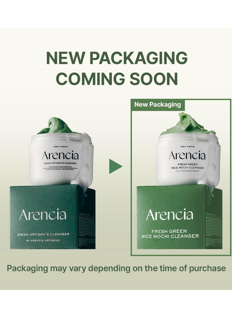 arencia Korean Rice Mochi Face Cleanser 120g  - Image 3