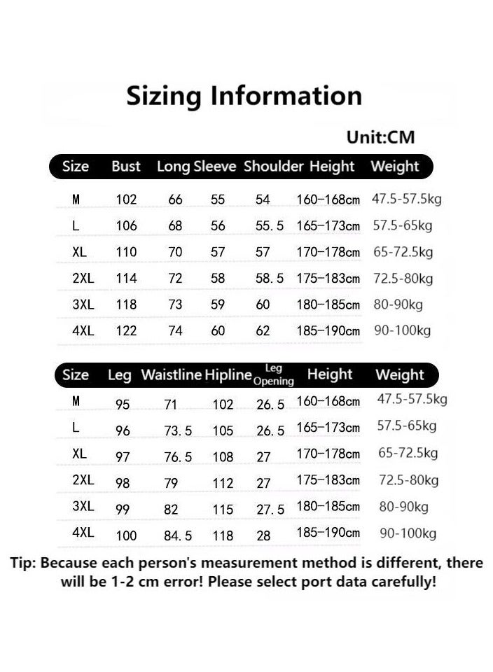 Fashionable Men's Printed Casual Short Sleeved Sports Suit  - Image 4