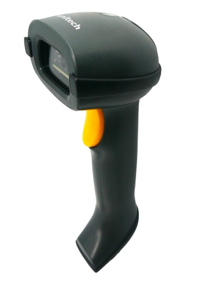 UNITECH America 2D Imager Barcode Scanner, USB Cable, Plug and Play, Gooseneck Stand/Cradle, Black, Read 3mil barcodes, PDF417, QR Code, Data Matrix, Aztec Code, IP54, 1.5M Drop, MS838-2UCB0S-SG - Image 1