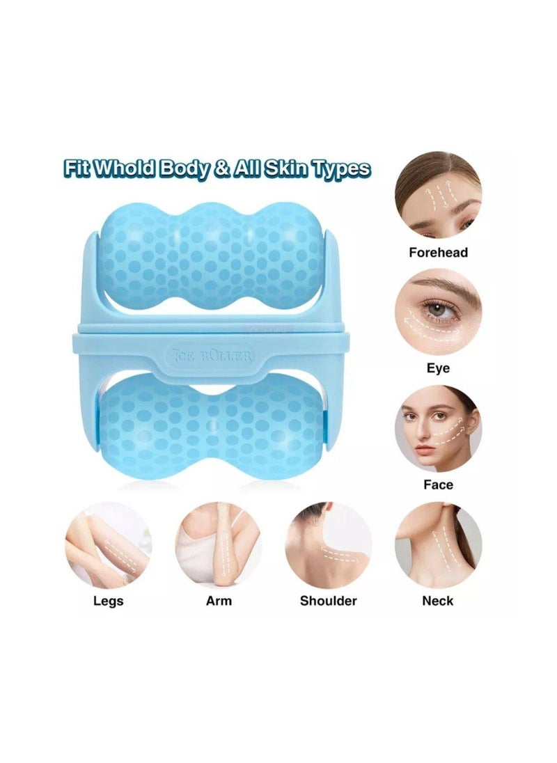 Generic - Ice Roller for Face and Eyes - Facial Skin Care Tools to Reduce Puffiness, Relieve Migraines and Pain 1pc Random Color - Image 1