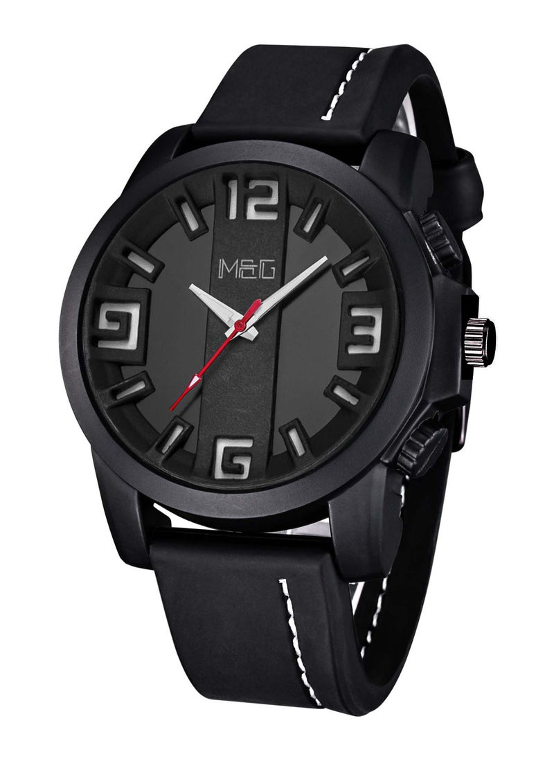 M&G Water Resistant Leather Analog Watch  - Image 1