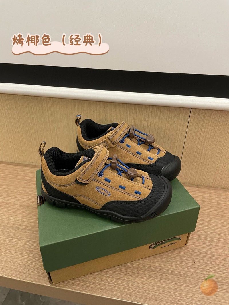 High Version Kidsren'S Foot-Covering Shoes Outdoor Hiking Sports Leisure Mountaineering Retro Running Shoes Family Non-Slip Wear-Resistant - Image 1