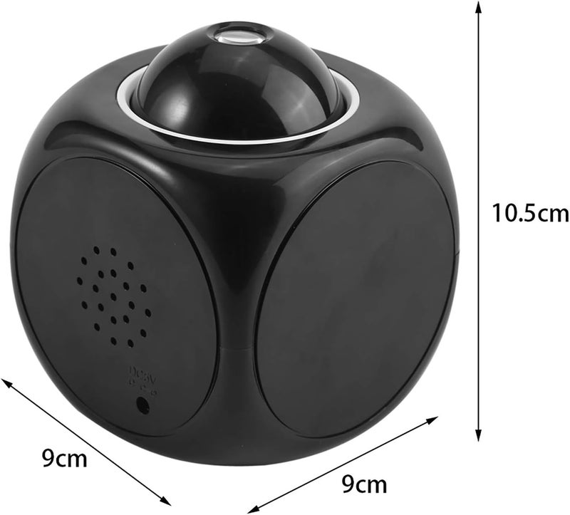 Fdit Multi-Function Digital LCD Wall Projection Voice Talking Temperature Display LED Alarm Clock for Home Deco - Image 3