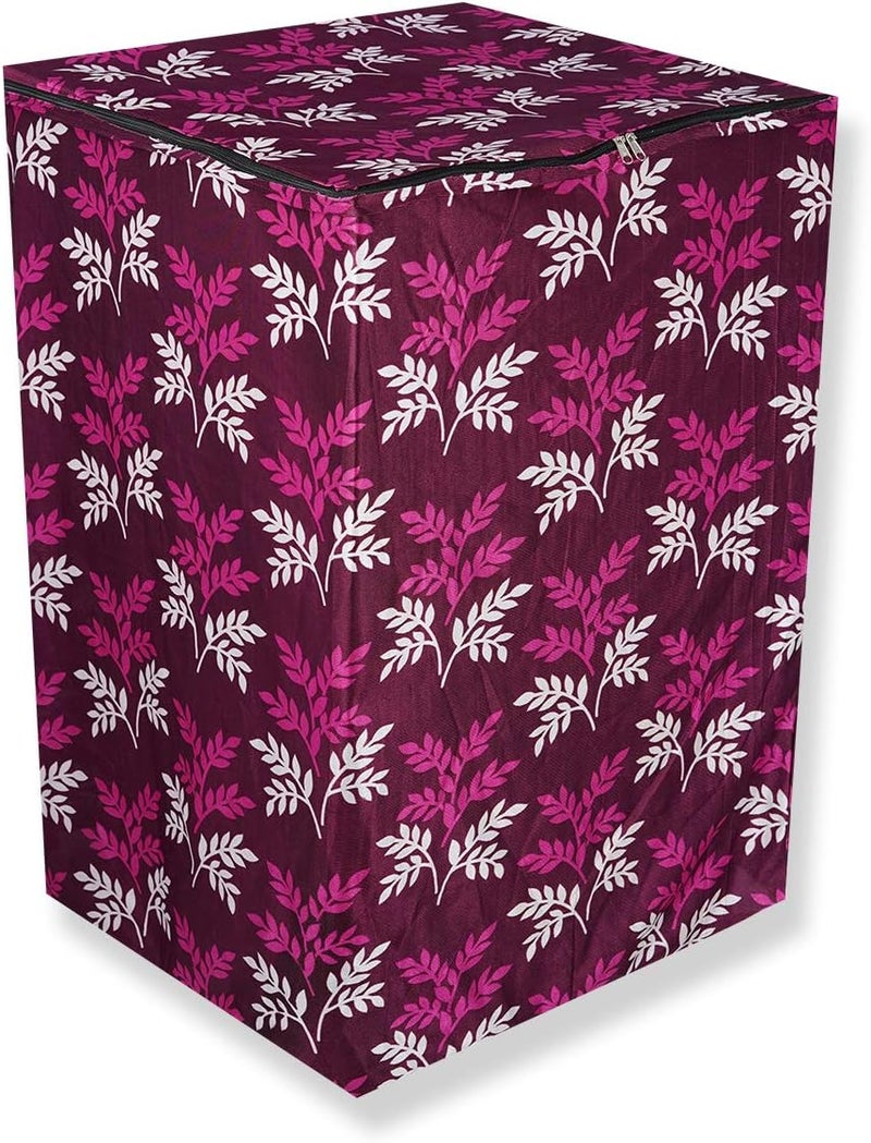 KANUSHI Industries® Washable & Dustproof Top Load Fully Automatic Washing Machine Cover (Suitable for 6 Kg, 6.5 kg, 7 kg, 7.5 kg) (Purple-Small-LEVS-TOP-Load-Fully) - Image 4