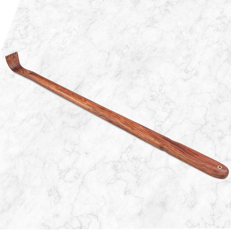 Tomorotec Back Scratcher, Thicken Extended Backscratchers for Women Men Adults, Wooden Back Scratcher Long Handle 17 inch - Image 5