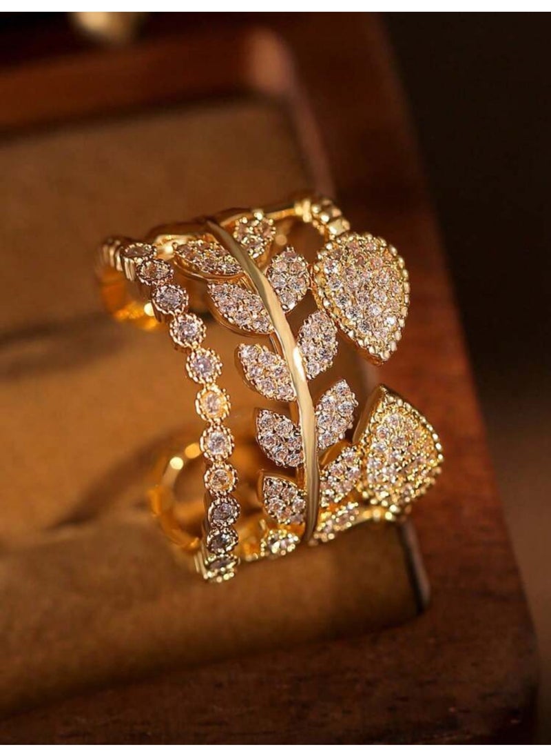 sixtyfour Trendy And Elegant Ring For Women One Size  - Image 4