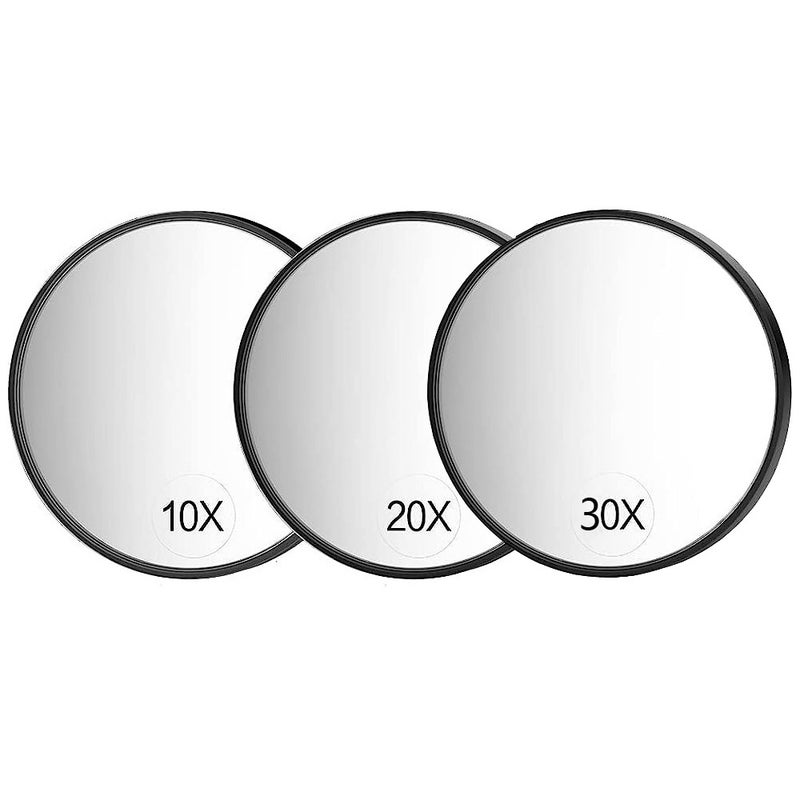 Source Manufacturer 10X 20X 30X Magnifying Makeup Mirror 8.6Inch Magnifying Mirror Shaving Acne Makeup Mirror - Image 4