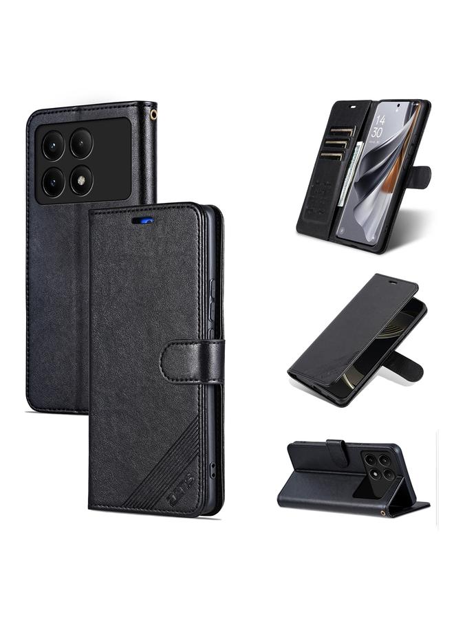 The Bros Case For Xiaomi Redmi K70E Sheepskin Texture Flip Leather Phone Case
