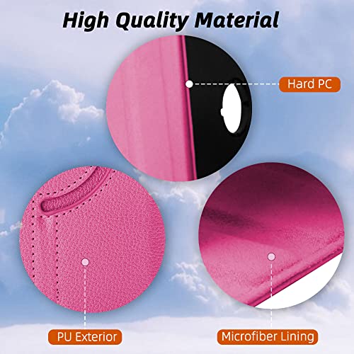TGK 360 Rotatable Smart Flip Case Cover for Lenovo Tab K11 11 Inch (Hot Pink) - Image 5