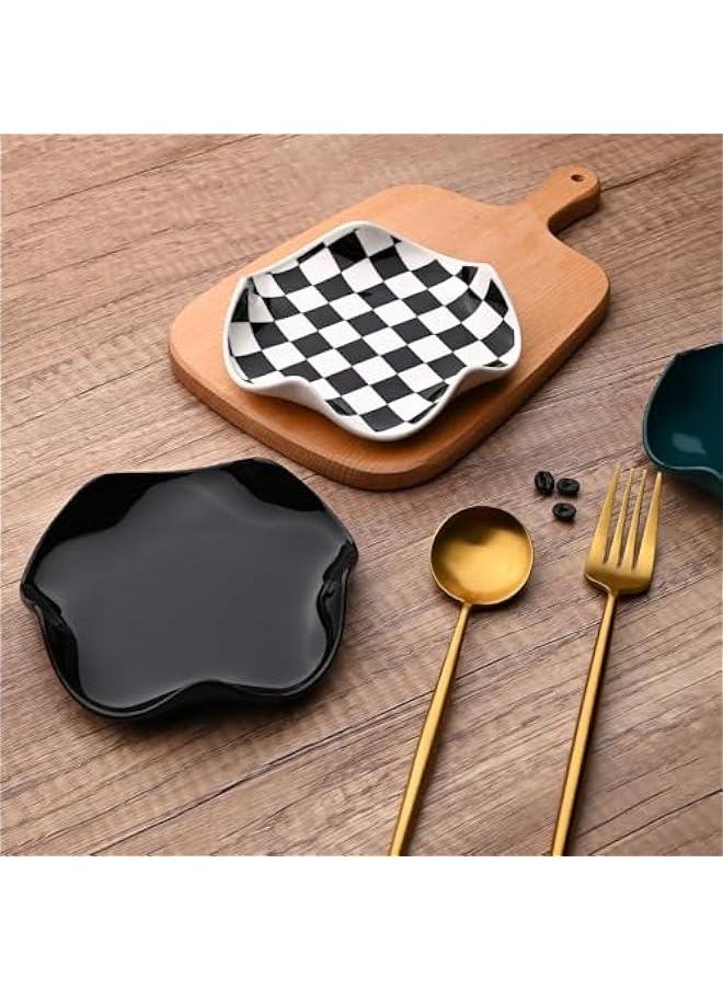 Generic - Spoon Rest for Stove Top, Ceramic Spoon Holder for Kitchen Counter, 5 Inch Spatula Rests for Kitchen Utensils, Cooking Housewarming Wedding (Elegant White) - Image 1