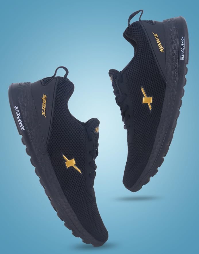 SPARX Sports Shoe SM-414 Black for Men - Image 2
