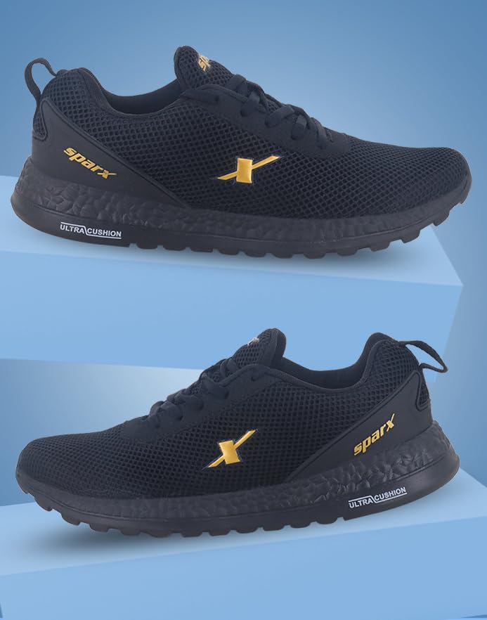 SPARX Sports Shoe SM-414 Black for Men - Image 3