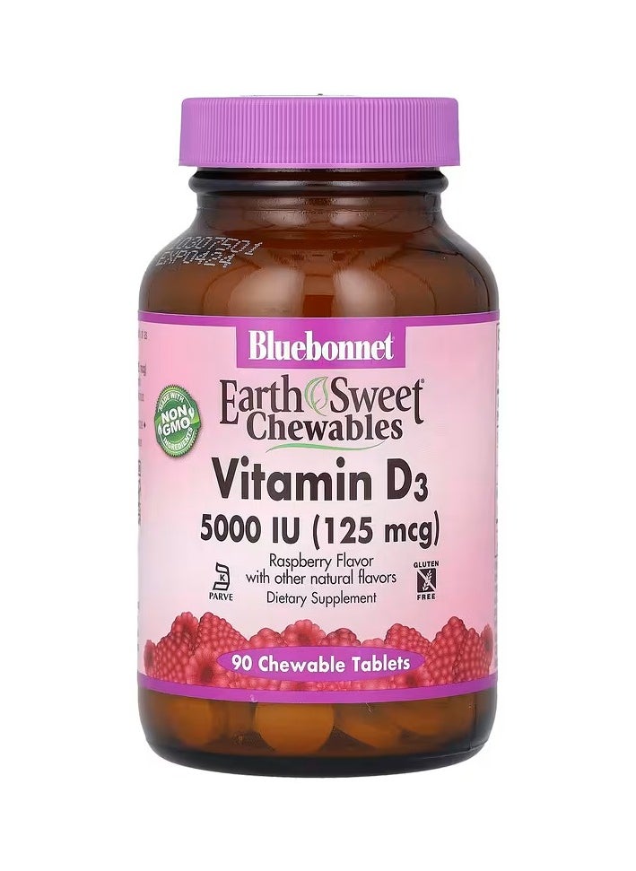 Vitamin D3 Raspberry 5,000 IU 125 mcg 90 Chewable Tablets - pzsku/Z5C918C540B6C89BD0CBCZ/45/_/1711666739/e7456837-9263-4866-bbc5-a632135073d9