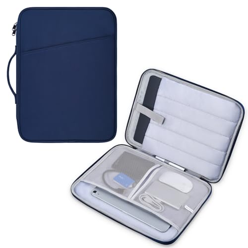 CASEDAO Laptop Carrying Sleeve Compatible with Apple MacBook Air 15 inch M5 M4 M3 M2 chip A3448 A3241 A3114 A2941 2026202315 Microsoft Surface Laptop 6543 Protective Case Computer Traveling Bag Blue - Image 1