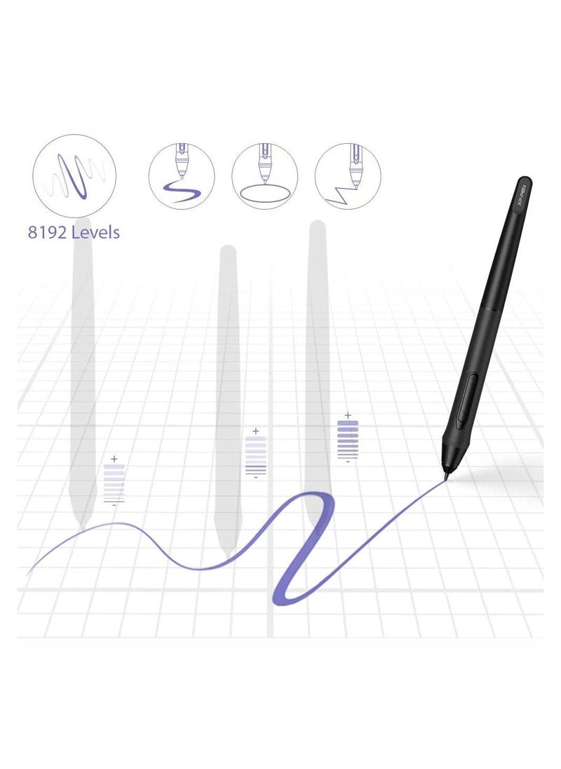 XP-PEN - G640S V2 Drawing Tablet Graphics Pen Tablet with Battery-Free Stylus 8192 Pressure 6x4 Inch Digital Tablet with 6 Customized Hot Keys for Chrome, Mac, Windows PC and Android - Image 1