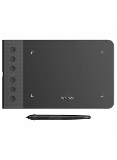 G640S V2 Drawing Tablet Graphics Pen Tablet with Battery-Free Stylus 8192 Pressure 6x4 Inch Digital Tablet with 6 Customized Hot Keys for Chrome, Mac, Windows PC and Android
