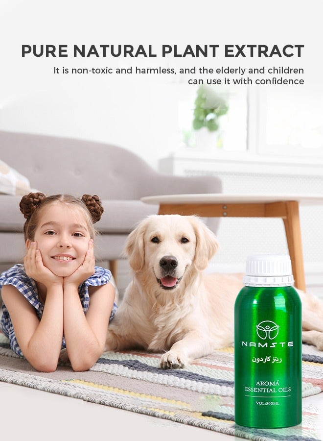 NAMSTE Aromatherapy essential oil perfume oil long-lasting fragrance 500ml-compound aromatherapy essential oil | sandalwood ambergris cedar mixed with citrus flowers. - Image 1