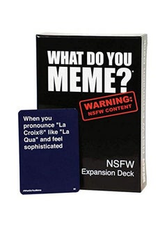 WHAT DO YOU MEME? Nsfw Expansion Pack By What Do You Meme? Designed To Be Added To What Do You Meme? Core Game  - Image 3