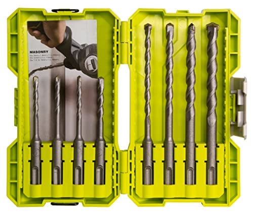 Ryobi RAK08SDS2 SDS Masonry Bit Set 8 Piece