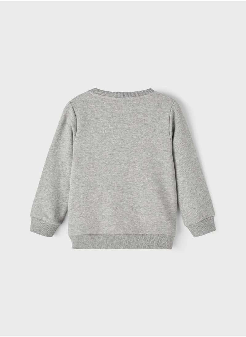 NAME IT - Kids Spidey Print Sweatshirt - Image 1