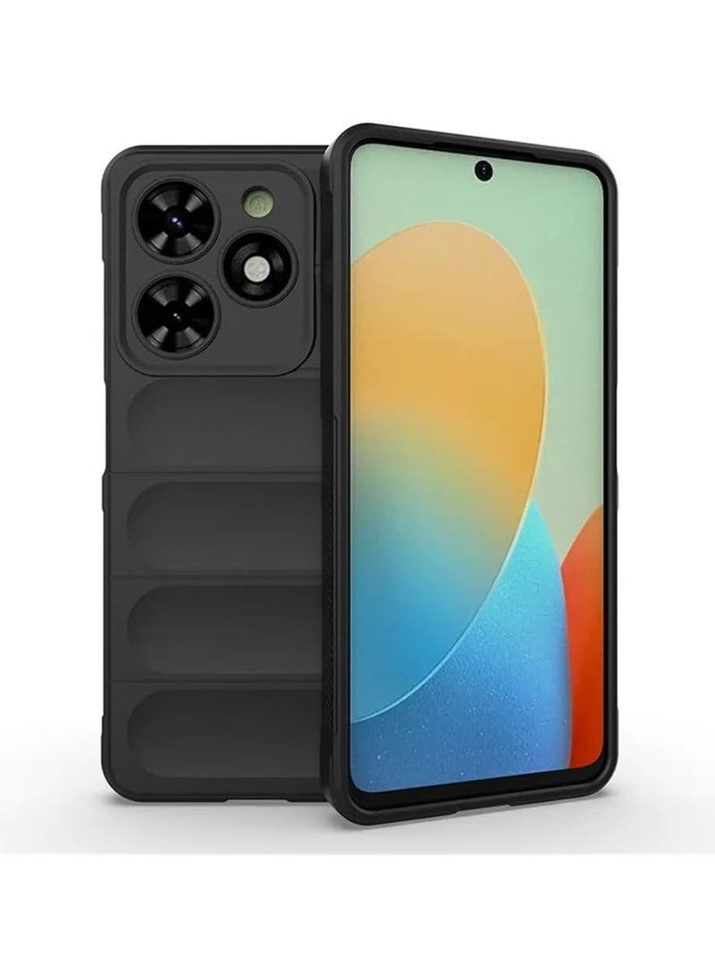 general Liquid Silicone Case Compatible with Tecno Spark Go 2024 with Camera Lens Protection, Anti-Scratch Soft Microfiber Lining, Rubber Full Body Shockproof Cover - Image 1