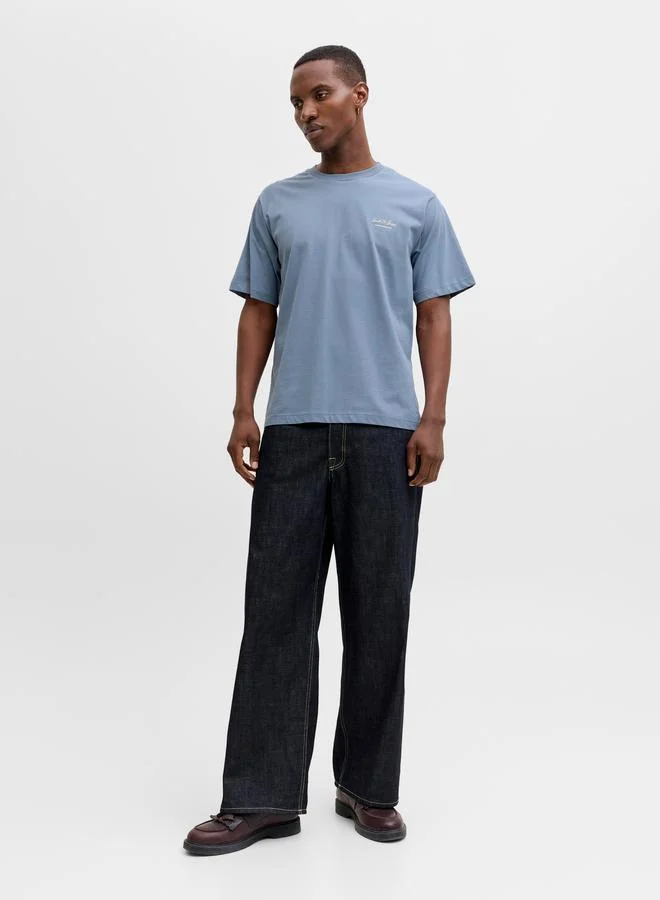 JACK & JONES Graphic Crew Neck T-Shirt