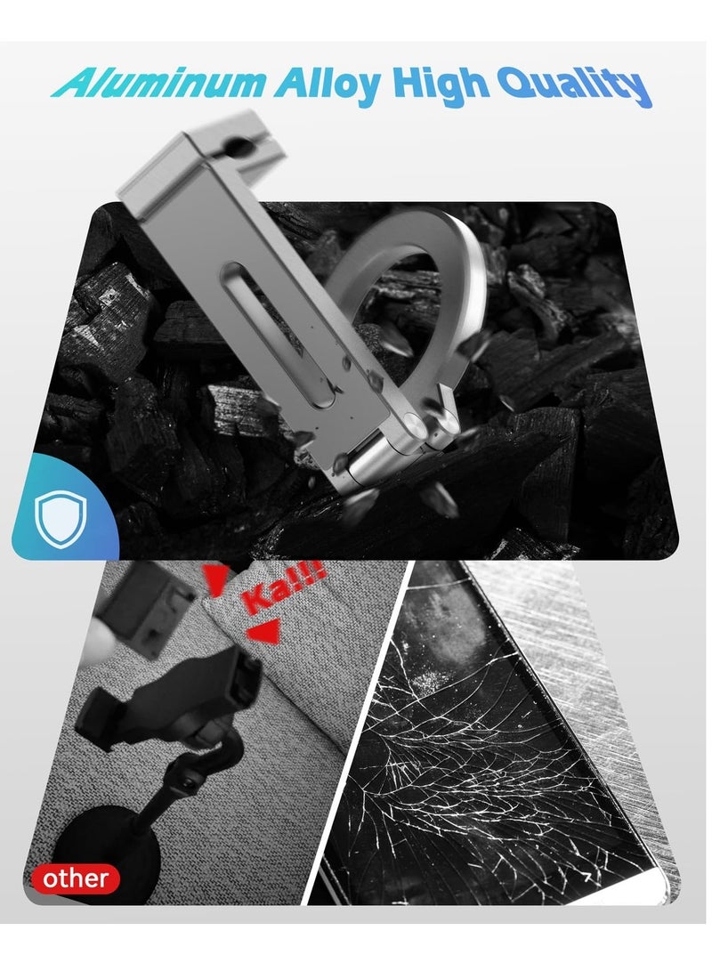 Excefore For Magsafe Airplane Phone Holder Travel Essentials, Flexible Rotation, Airplane Travel Essentials for 15/14/13/12/,Galaxy S24/23 - Image 4