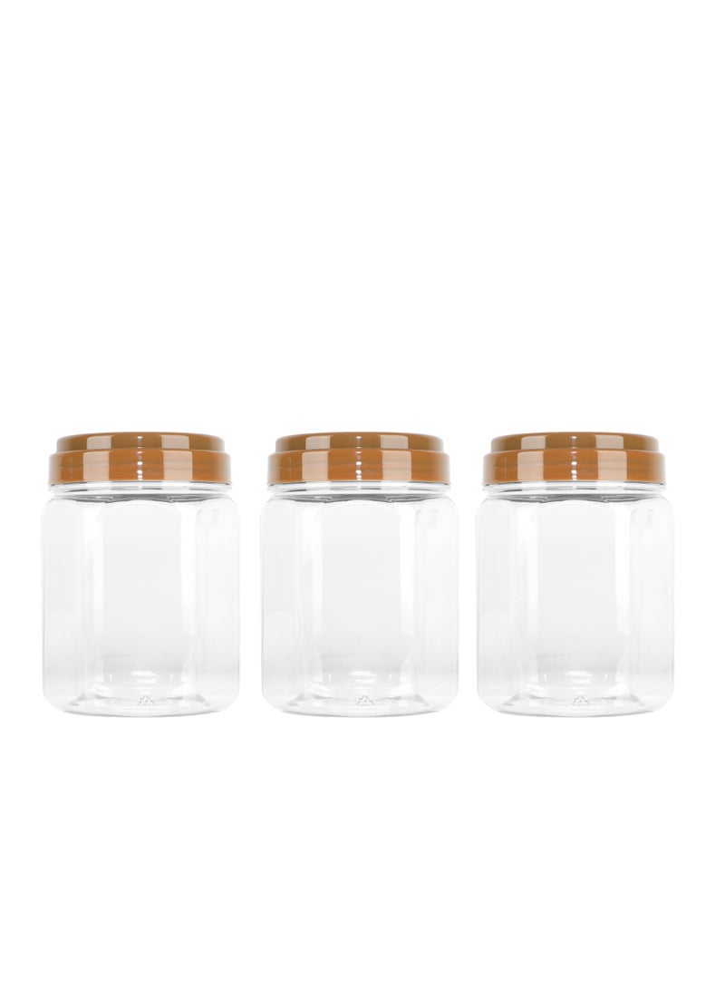 الغافة شنطة علب بهارات ,عدد 3قطع  , سعة 850 ملي, لون كاكي , من  الغافة - Image 5