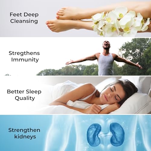 Abelia Premium Detox Foot patches Cleansing Toxin Remover Foot Pads Pain Relief Stress Relief Sleep Patch for Detoxification For Men And Women (Pack of 1) - Image 3