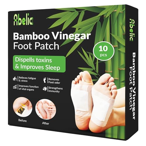 Abelia Premium Detox Foot patches Cleansing Toxin Remover Foot Pads Pain Relief Stress Relief Sleep Patch for Detoxification For Men And Women (Pack of 1) - Image 1